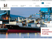 Tablet Screenshot of lhtrading.com